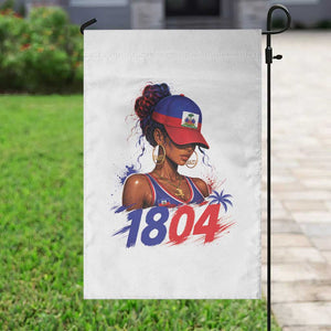 Haitian Revolution 1804 Garden Flag Haiti Flag Independence Day Haitian Girl Graphic TS10 Print Your Wear