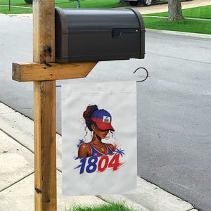 Haitian Revolution 1804 Garden Flag Haiti Flag Independence Day Haitian Girl Graphic TS10 Print Your Wear