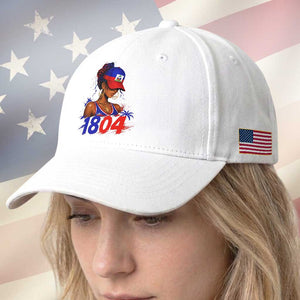 Haitian Revolution 1804 Baseball Cap Haiti Flag Independence Day Haitian Girl Graphic TS10 Print Your Wear