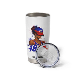 Haitian Revolution 1804 Tumbler Cup Haiti Flag Independence Day Haitian Girl Graphic TS10 Print Your Wear