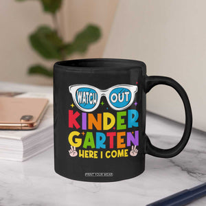 Back to School Kinder Coffee Mug Funny Kindergarten Teacher Team TS10 Print Your Wear