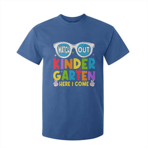 Back to School Kinder T Shirt For Kid Funny Kindergarten Teacher Team TS10 Royal Blue Print Your Wear