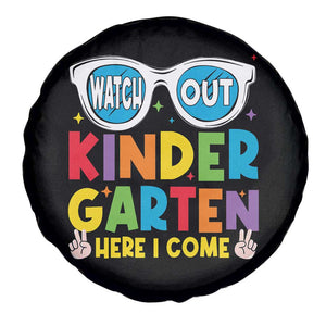Back to School Kinder Spare Tire Cover Funny Kindergarten Teacher Team TS10 Print Your Wear