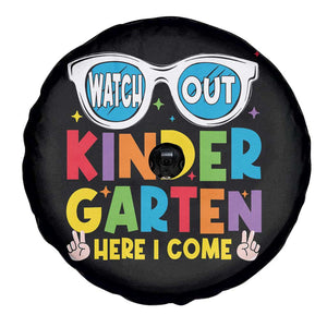 Back to School Kinder Spare Tire Cover Funny Kindergarten Teacher Team TS10 Print Your Wear