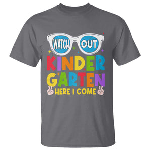 Back to School Kinder T Shirt Funny Kindergarten Teacher Team TS10 Charcoal Print Your Wear