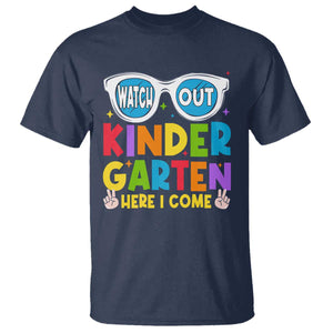 Back to School Kinder T Shirt Funny Kindergarten Teacher Team TS10 Navy Print Your Wear