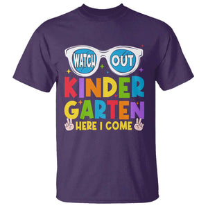 Back to School Kinder T Shirt Funny Kindergarten Teacher Team TS10 Purple Print Your Wear