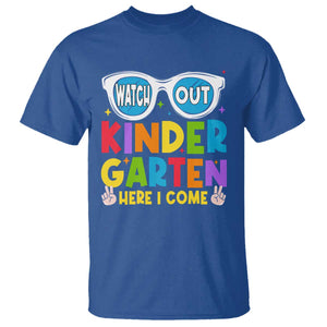 Back to School Kinder T Shirt Funny Kindergarten Teacher Team TS10 Royal Blue Print Your Wear