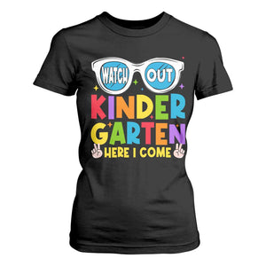Back to School Kinder T Shirt For Women Funny Kindergarten Teacher Team TS10 Black Print Your Wear