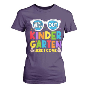 Back to School Kinder T Shirt For Women Funny Kindergarten Teacher Team TS10 Purple Print Your Wear