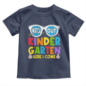 Back to School Kinder Toddler T Shirt Funny Kindergarten Teacher Team TS10 Navy Print Your Wear