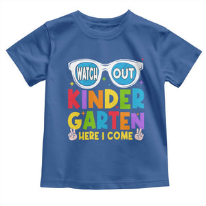 Back to School Kinder Toddler T Shirt Funny Kindergarten Teacher Team TS10 Royal Blue Print Your Wear