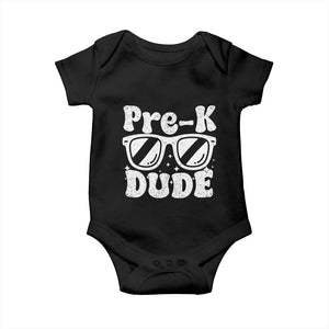 Pre-k Dude Baby Onesie Funny Back to School First Day of Preschool TS10 Black Print Your Wear