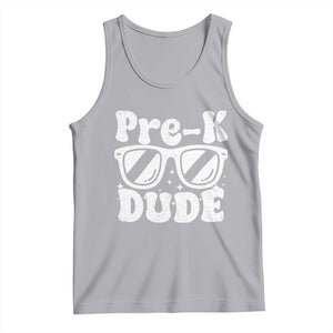 Pre-k Dude Tank Top Funny Back to School First Day of Preschool TS10 Athletic Heather Print Your Wear