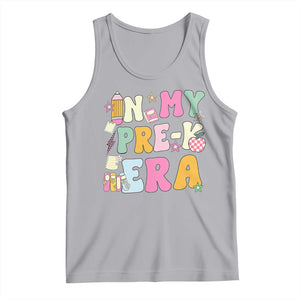 In My Pre-K Era Tank Top Girl Back To School Cute PreSchool Teacher TS10 Athletic Heather Print Your Wear