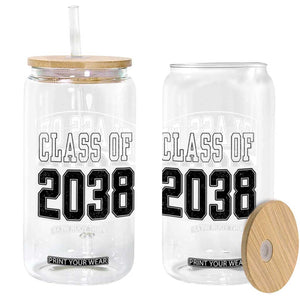 Class of 2038 Glass Can Grow With Me To Graduation TS10 Print Your Wear