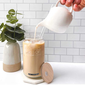 Class of 2037 Glass Can Grow With Me First Day of School Graduation Gift TS10 Print Your Wear