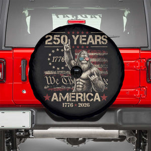 Bigfoot Sasquatch USA 250th Anniversary Spare Tire Cover Retro 250 Years 1776 2026 4th of July Independence Day