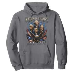 Founding Fathers USA 250th Anniversary Hoodie Vintage National Champions 250 Years Patriotic American Flag