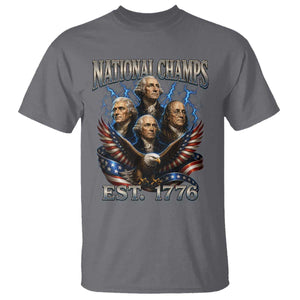 Founding Fathers USA 250th Anniversary T Shirt Vintage National Champions 250 Years Patriotic American Flag