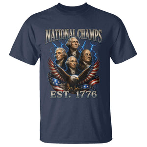 Founding Fathers USA 250th Anniversary T Shirt Vintage National Champions 250 Years Patriotic American Flag