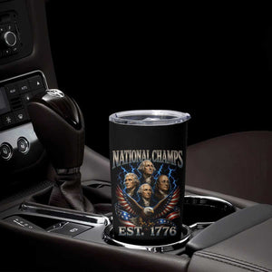 Founding Fathers USA 250th Anniversary Tumbler Cup Vintage National Champions 250 Years Patriotic American Flag
