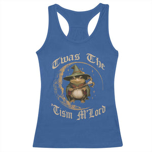 Twas the Tism MLord Frog Racerback Tank Top Funny Anti Social Meme TS10 Royal Blue Print Your Wear