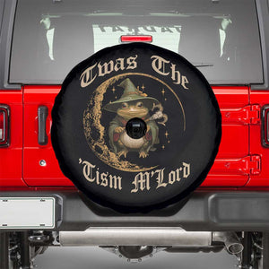 Twas the Tism MLord Frog Spare Tire Cover Funny Anti Social Meme TS10 Black Print Your Wear