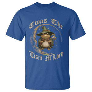 Twas the Tism MLord Frog T Shirt Funny Anti Social Meme TS10 Royal Blue Print Your Wear