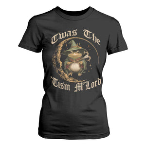 Twas the Tism MLord Frog T Shirt For Women Funny Anti Social Meme TS10 Black Print Your Wear