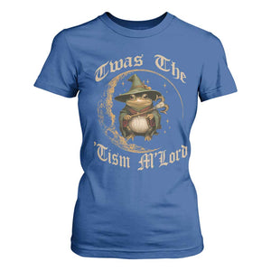 Twas the Tism MLord Frog T Shirt For Women Funny Anti Social Meme TS10 Royal Blue Print Your Wear