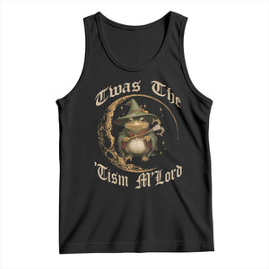 Twas the Tism MLord Frog Tank Top Funny Anti Social Meme TS10 Black Print Your Wear