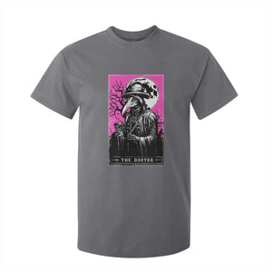 Plague Doctor Tarot Card T Shirt For Kid Mysterious Horror Death Occult Satanic TS10 Charcoal Print Your Wear