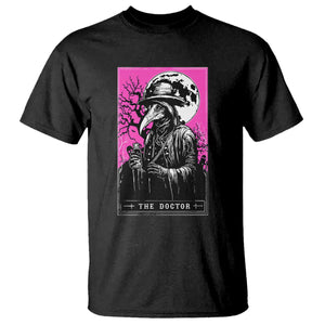 Plague Doctor Tarot Card T Shirt Mysterious Horror Death Occult Satanic TS10 Black Print Your Wear