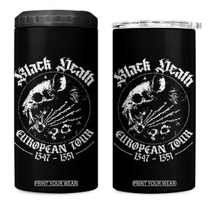 Plague Rat 4 in 1 Can Cooler Tumbler Black Death European Tour Medieval History Goth TS10 One Size: 16 oz Black Print Your Wear