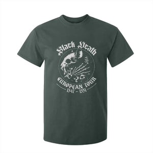 Plague Rat T Shirt For Kid Black Death European Tour Medieval History Goth TS10 Dark Forest Green Print Your Wear