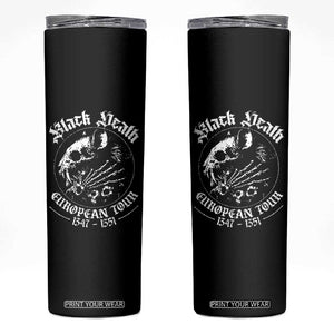 Plague Rat Skinny Tumbler Black Death European Tour Medieval History Goth TS10 Black Print Your Wear
