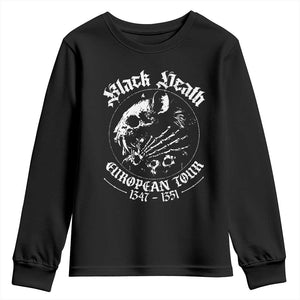 Plague Rat Youth Sweatshirt Black Death European Tour Medieval History Goth TS10 Black Print Your Wear