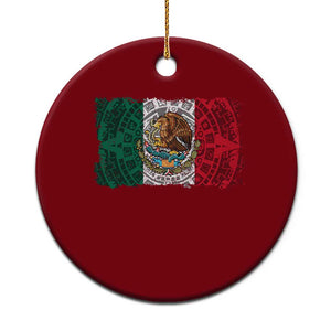 Eagle Mexican Flag Ceramic Ornament Aztecs Mexico Heritage Roots TS10 1pc Red Print Your Wear