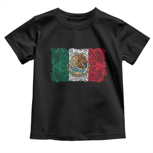 Eagle Mexican Flag Toddler T Shirt Aztecs Mexico Heritage Roots TS10 Black Print Your Wear