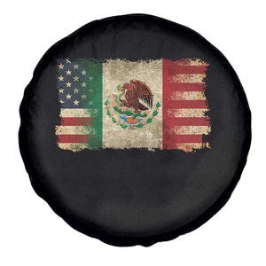 American Mexican Flag Spare Tire Cover Mexico Heritage Mexican Roots TS10 Print Your Wear