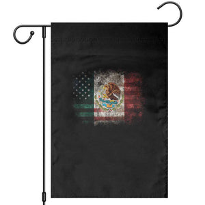 Vintage Mexican Flag Garden Flag Eagle Mexico Heritage Mexican Roots TS10 Black Print Your Wear
