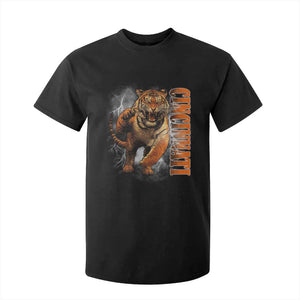 Cincinnati Tiger T Shirt For Kid Bootleg Vintage TS10 Black Print Your Wear