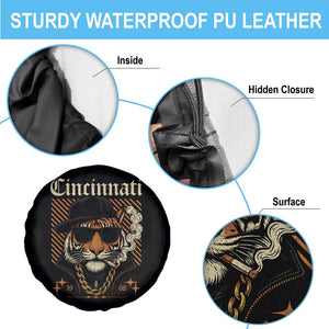 Cincinnati Tiger Spare Tire Cover Retro Vintage Mascot Sports Fan TS10 Print Your Wear