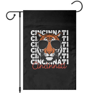 Cincinnati Tiger Garden Flag Retro Vintage Novelty Sports Fan TS10 Black Print Your Wear
