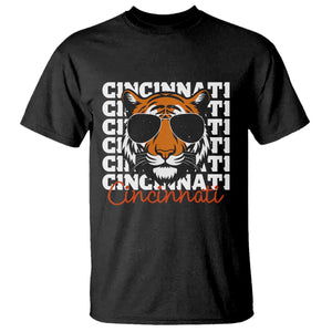 Cincinnati Tiger T Shirt Retro Vintage Novelty Sports Fan TS10 Black Print Your Wear