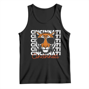 Cincinnati Tiger Tank Top Retro Vintage Novelty Sports Fan TS10 Black Print Your Wear