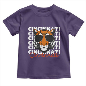Cincinnati Tiger Toddler T Shirt Retro Vintage Novelty Sports Fan TS10 Purple Print Your Wear