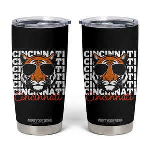 Cincinnati Tiger Tumbler Cup Retro Vintage Novelty Sports Fan TS10 Black Print Your Wear