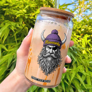 Vintage Minnesota Glass Can Retro Sports Fan TS10 Black Print Your Wear